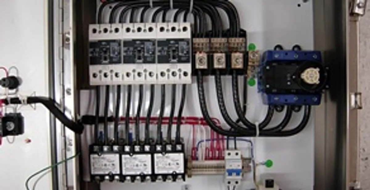 Electrical panel installation with organized circuit breakers and wiring in Peoria, IL
